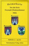 Heimatkarte Der alte Kreis Freystadt (Schlesien)